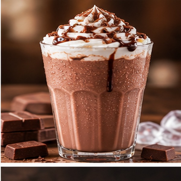 Malteada de chocolate